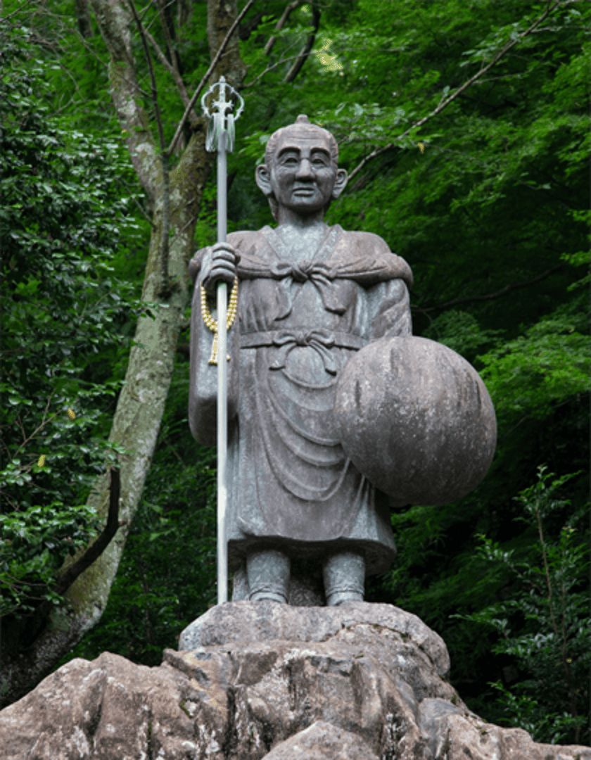 Statue of Fujiki Tosuke, Temple 59, Danoura Yakushido